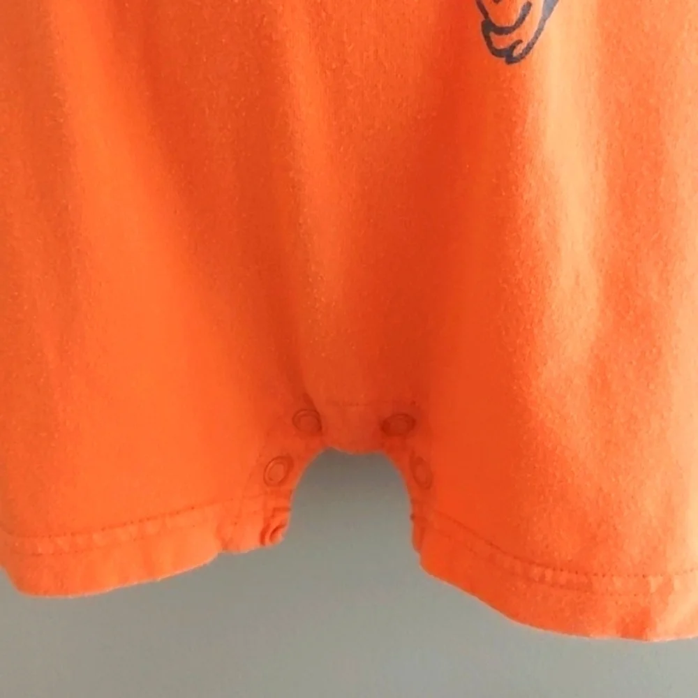 Carter's Set of 2 short sleeves romper, monkey banana cute - size 24 months